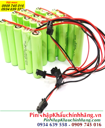 Pin sạc 6v-AA2200mAh, Pin sạc NiMh 6v-AA2200mAh, Pin GREPOW 6v-AA2200mAh chính hãng 